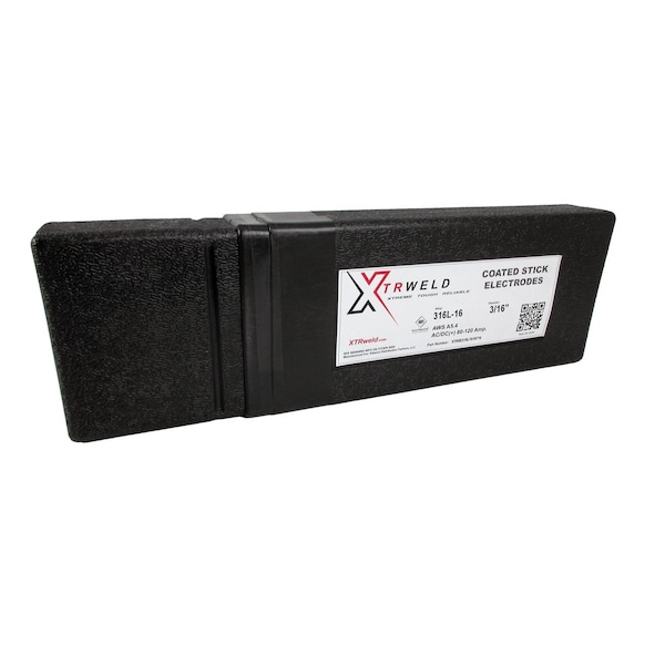 Xtrweld 3/16 x 10Lb. Box priced per pound Vac Pack, AWS A5.4, CTD Elec SE316L16187-10 - main